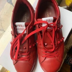 Valentino red sneakers